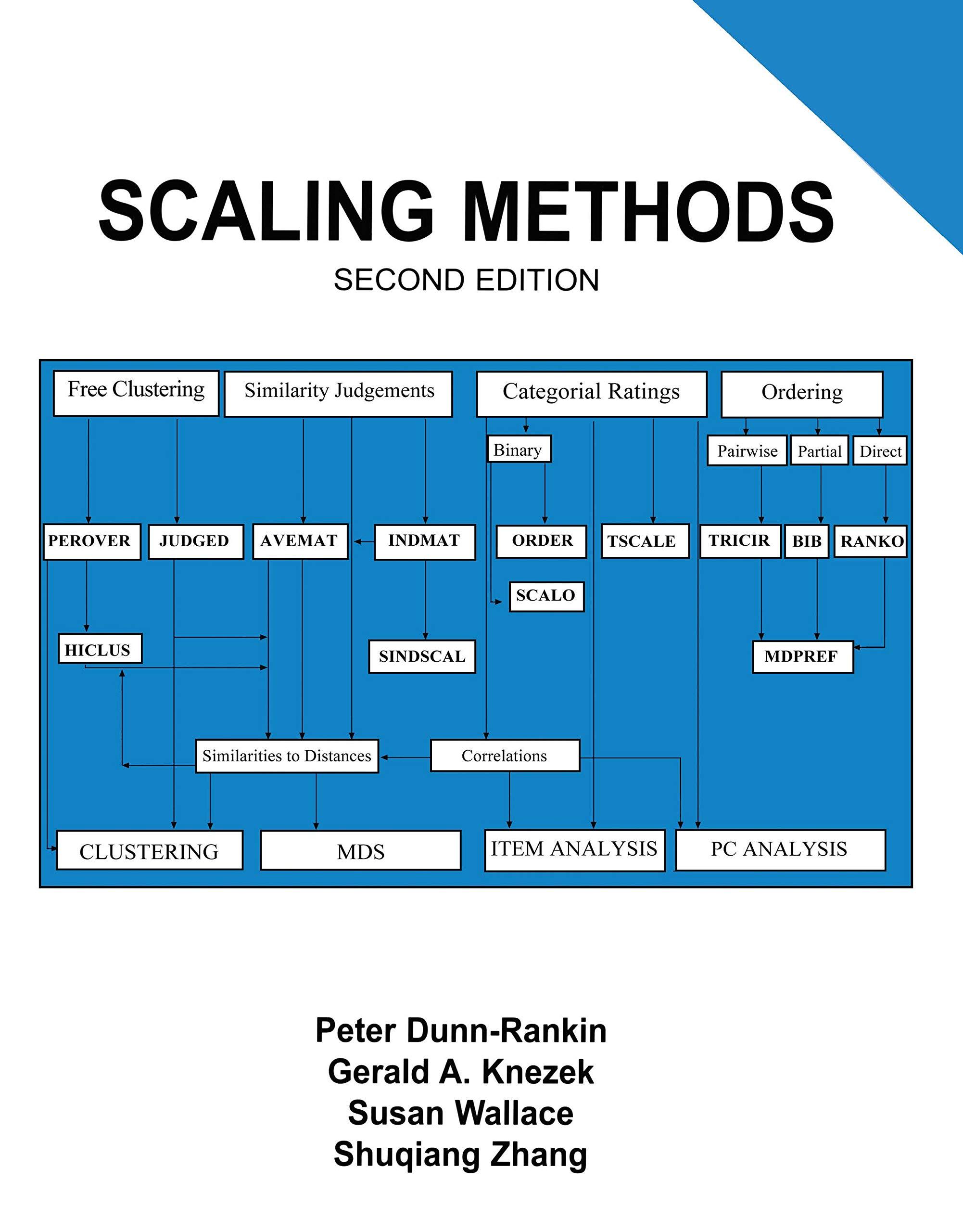 scaling methods 2nd edition peter dunn-rankin, gerald a. knezek, susan wallace, shuqiang zhang 1138143022,