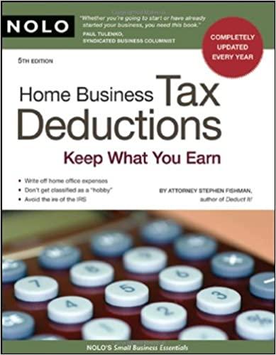 home business tax deductions keep what you earn 5th edition stephen fishman 1413309070, 9781413309072