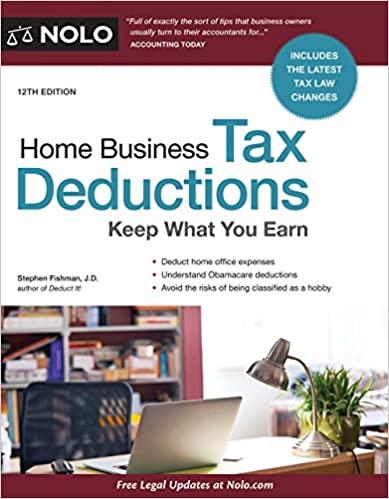 home business tax deductions keep what you earn 12th edition stephen fishman 1413322077, 978-1413322071