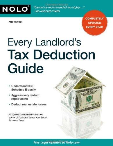 every landlords tax deduction guide 7th edition stephen fishman 1413312772, 978-1413312775