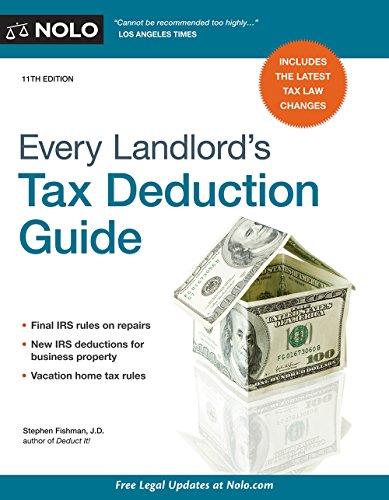 every landlords tax deduction guide 11th edition stephen fishman 1413321143, 978-1413321142