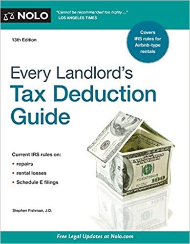 every landlords tax deduction guide 13th edition stephen fishman 1413323316, 978-1413323313