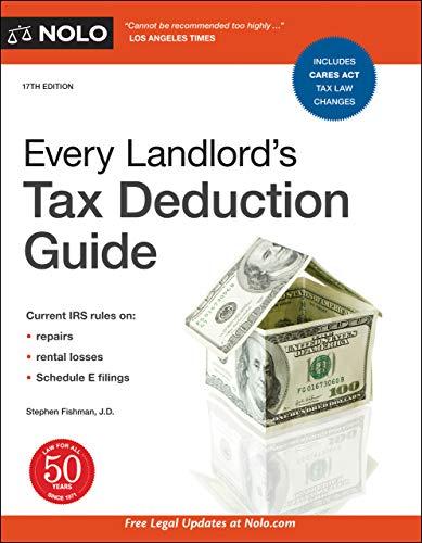 every landlords tax deduction guide 17th edition stephen fishman 1413328113, 978-1413328110