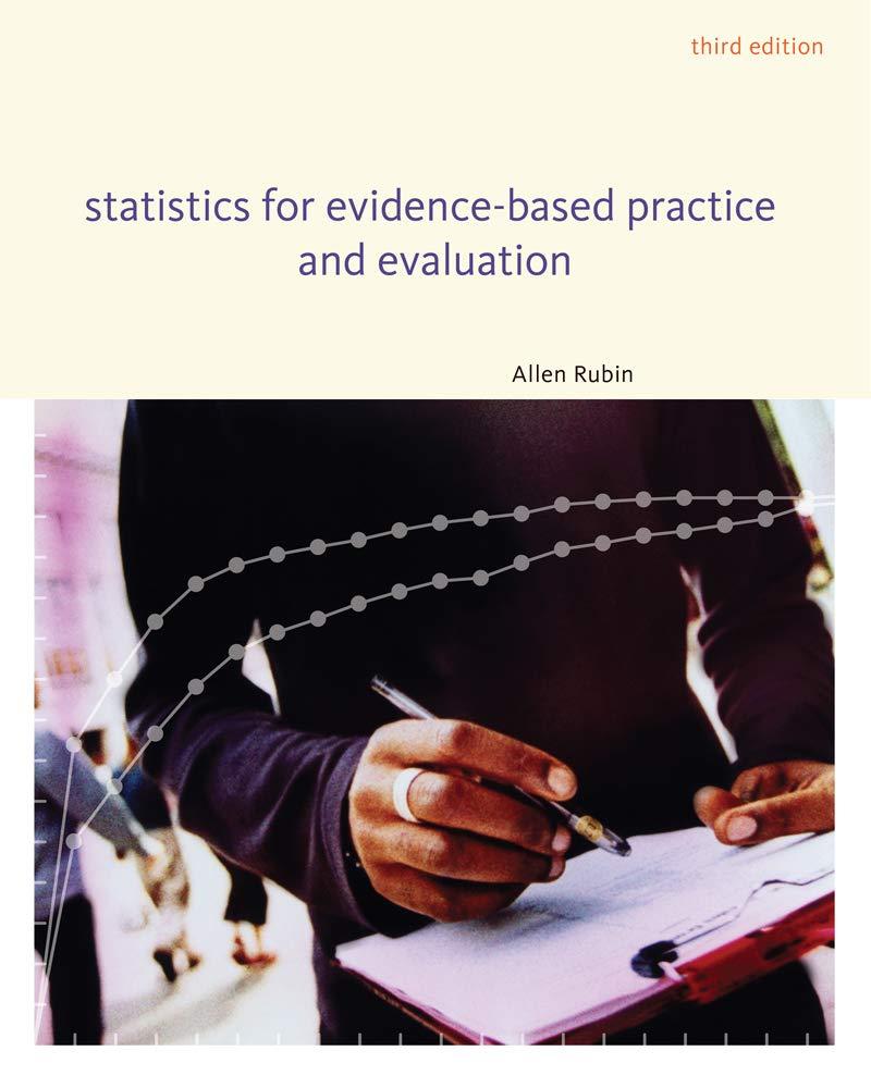 statistics for evidence-based practice and evaluation 3rd edition allen rubin 0840029144, 978-0840029140