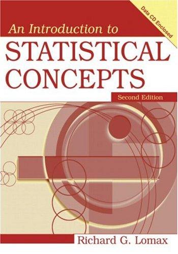 an introduction to statistical concepts 2nd edition debbie l hahs-vaughn, richard g lomax 0805857397,