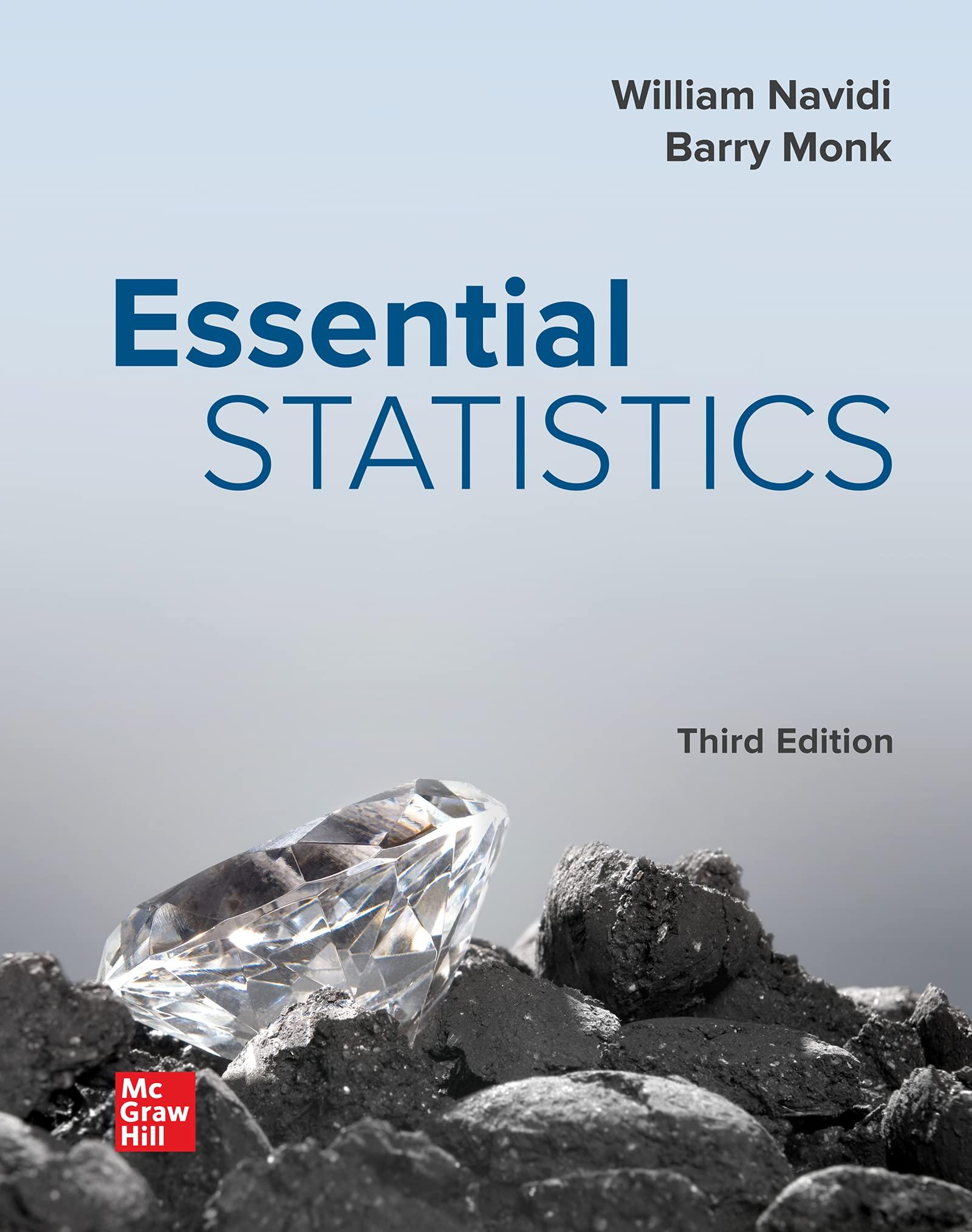 essential statistics 3rd edition william navidi, barry monk 1260492168, 978-1260492163