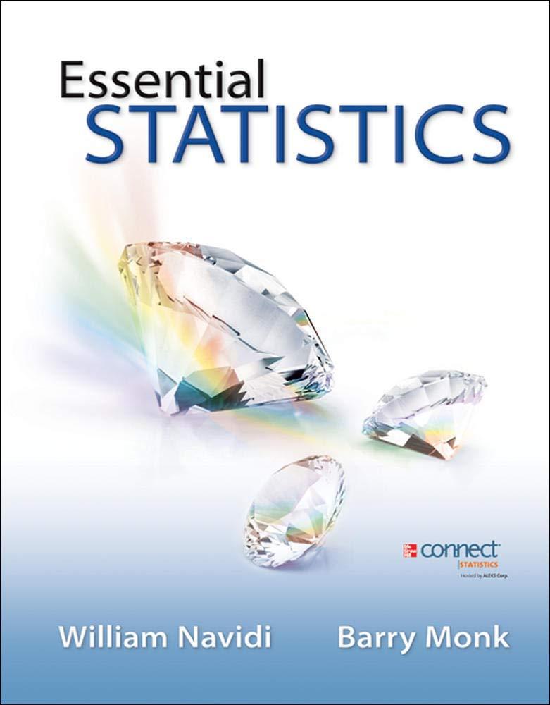 essential statistics 1st edition william navidi, barry monk 0077701402, 978-0077701406