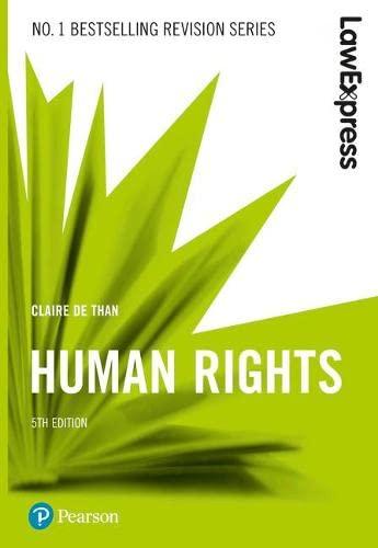 law express human rights 5th edition claire de than 1292210214, 978-1292210216