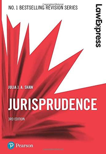 law express jurisprudence 3rd edition julia shaw 1292210273, 978-1292210278