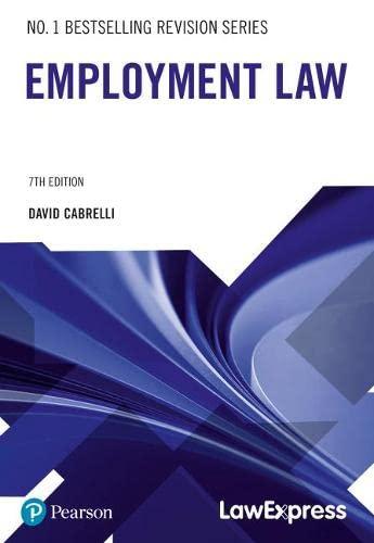 law express employment law 7th edition david cabrelli 1292295252, 978-1292295251
