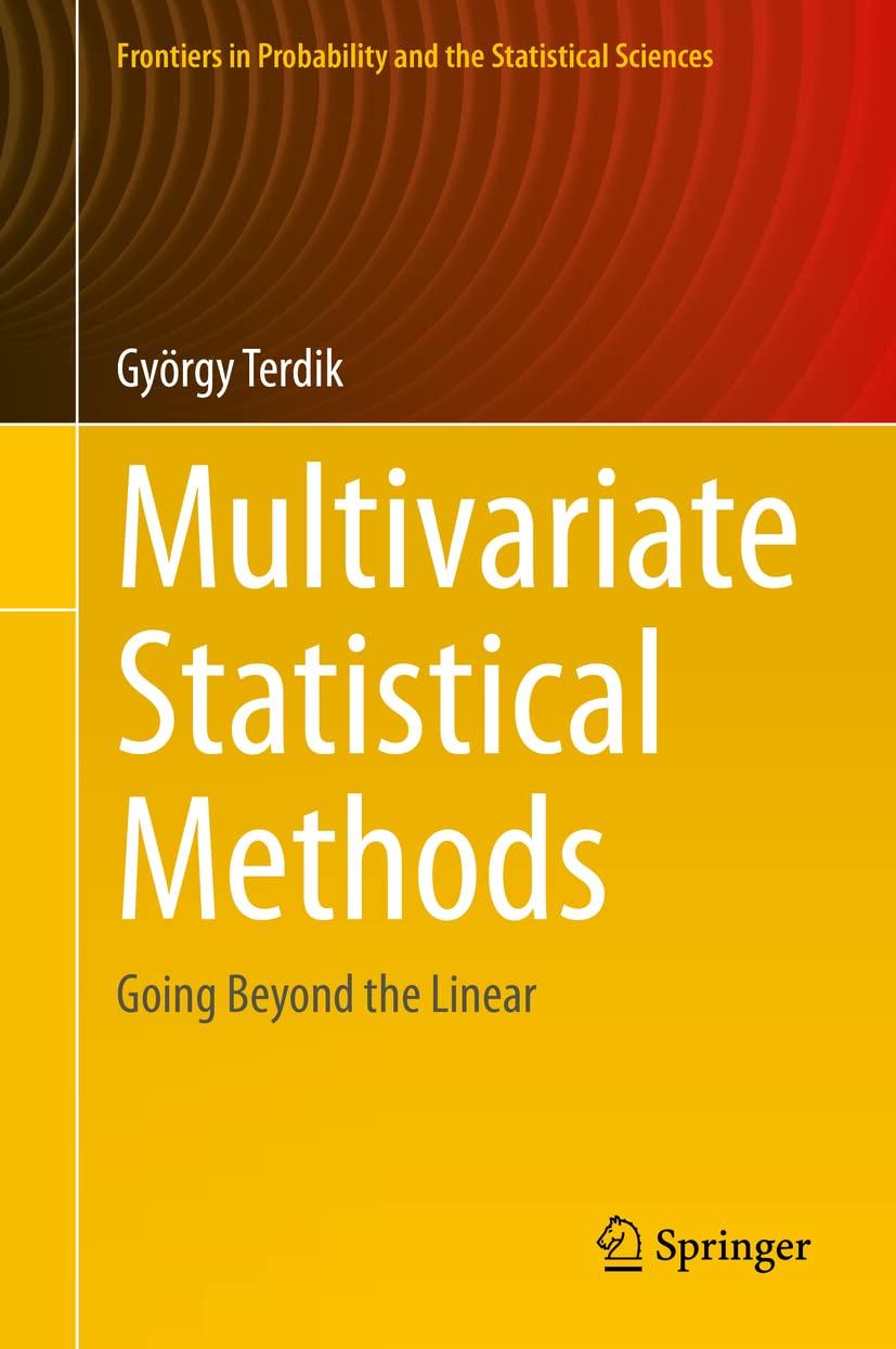 multivariate statistical methods 1st edition györgy terdik 3030813916, 978-3030813918