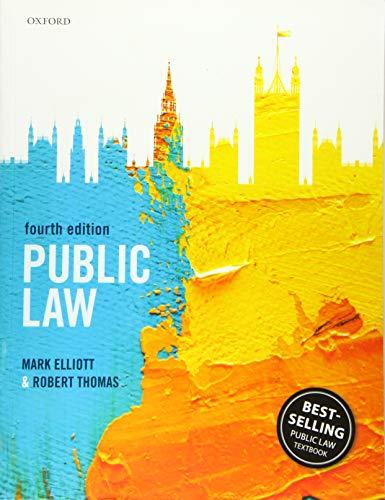 public law 4th edition mark elliott, robert thomas 0198836740, 978-0198836742