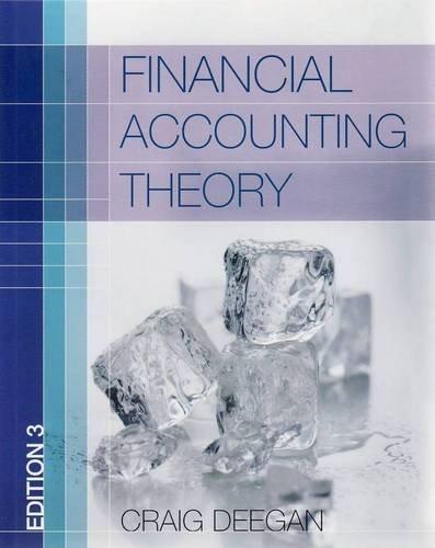 financial accounting theory 3rd edition craig deegan 0070277265, 978-0070277267