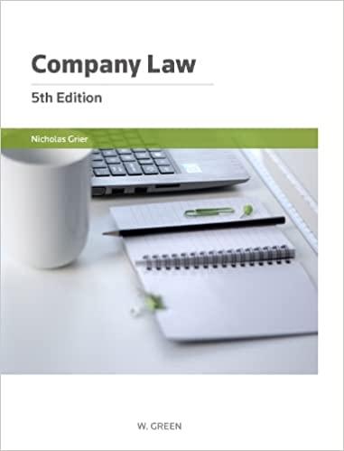 company law 5th edition nicholas grier 0414071786, 978-0414071780