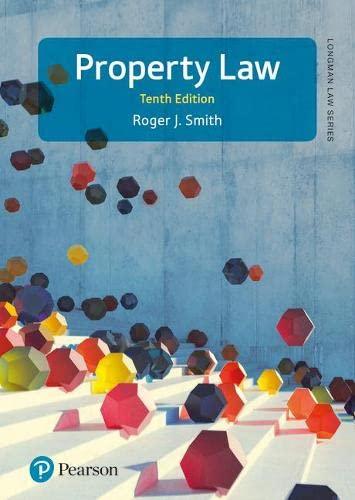 property law 10th edition roger smith 1292286717, 978-1292286716