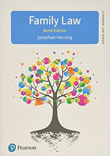 family law 9th edition jonathan herring 1292251166, 978-1292251165