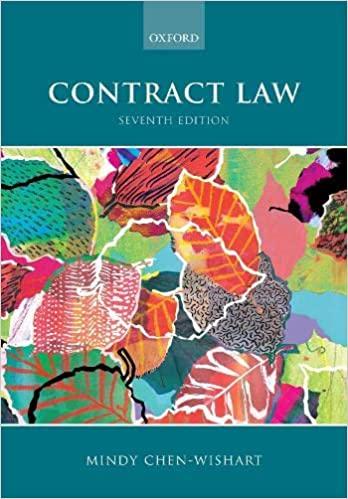 contract law 7th edition mindy chen-wishart 0192848631, 978-0192848635