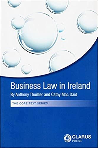 business law in ireland 1st edition anthony thuillier, catherine thuillier, catherine macdaid 1905536771,