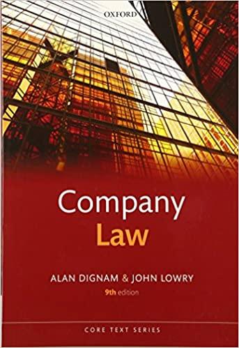 company law 9th edition alan dignam, john lowry 0198753284, 978-0198753285