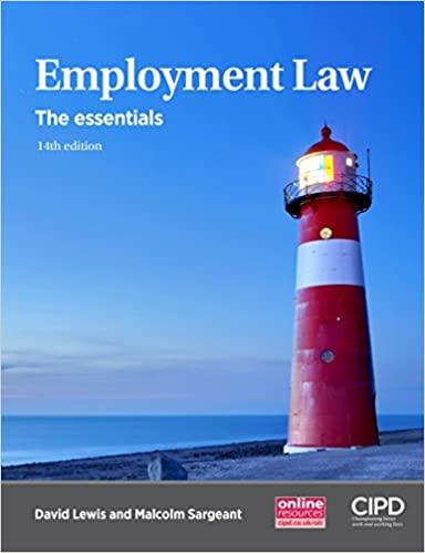 employment law the essentials 14th edition david lewis, malcolm sargeant 1843984385, 978-1843984382