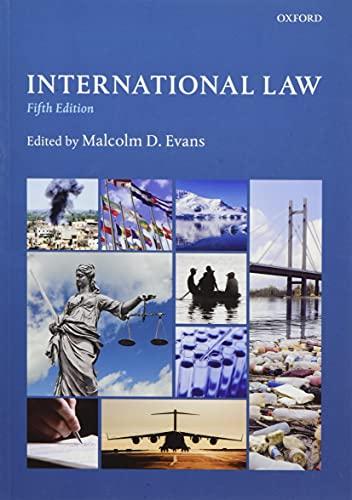 international law 5th edition malcolm evans 0198791836, 978-0198791836
