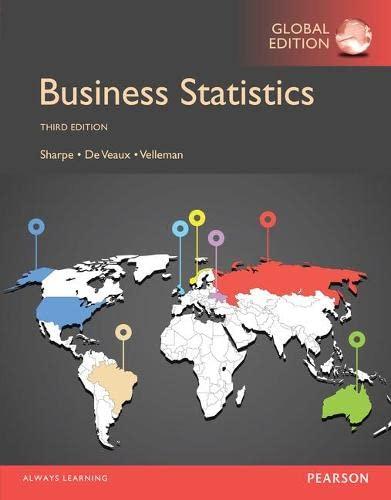 business statistic 3rd global edition norean sharpe, richard de veaux, paul velleman 1292058692,