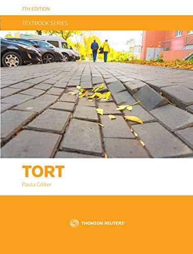 tort 7th edition paula giliker 041407775x, 978-0414077751