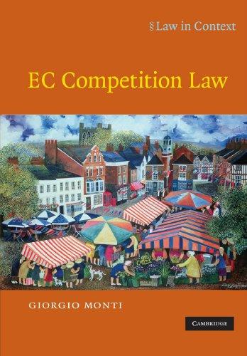 ec competition law 1st edition giorgio monti 0521700752, 978-0521700757