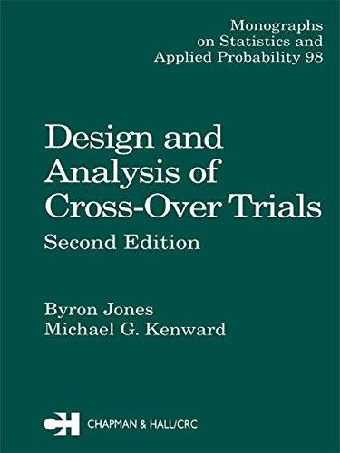 design and analysis of cross over trials 2nd edition byron jones, michael g. kenward 0412300001,