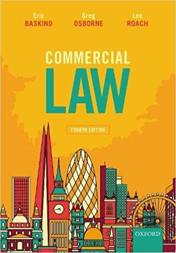 commercial law 4th edition eric baskind, greg osborne, lee roach 0192895656, 978-0192895653