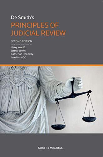 de smiths principles of judicial 2nd edition lord woolf, jeffrey jowell, catherine donnelly, ivan hare