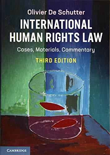 international human rights law cases materials commentary 3rd edition olivier de schutter 1108463568,