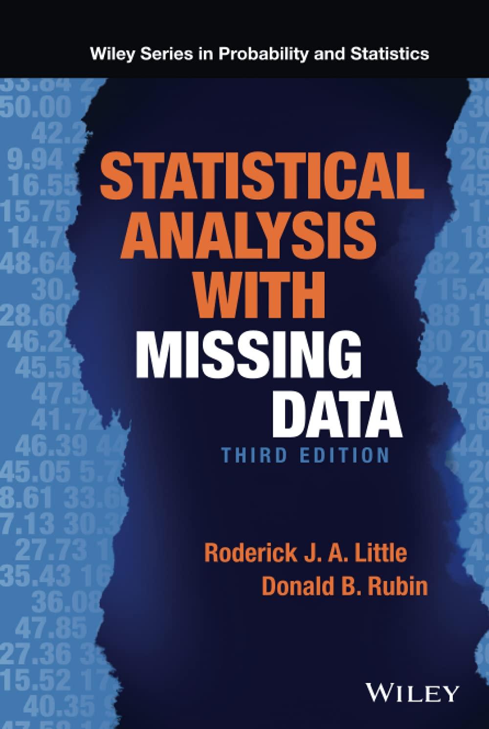 statistical analysis with missing data 3rd edition roderick j. a. little, donald b. rubin 0470526793,