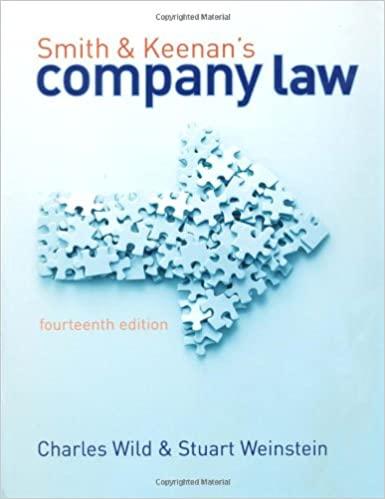 smith and keenans company law 14th edition charles wild, stuart weinstein 1405846135, 978-1405846134