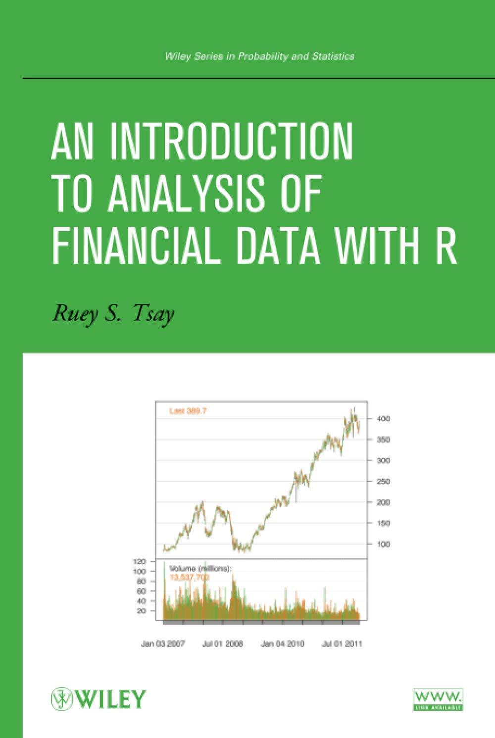 an introduction to analysis of financial data with r 1st edition ruey s tsay 0470890819, 978-0470890813