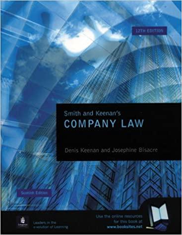 smith and keenans company law 12th edition denis keenan, josephine bisacre 0582473160, 978-0582473164