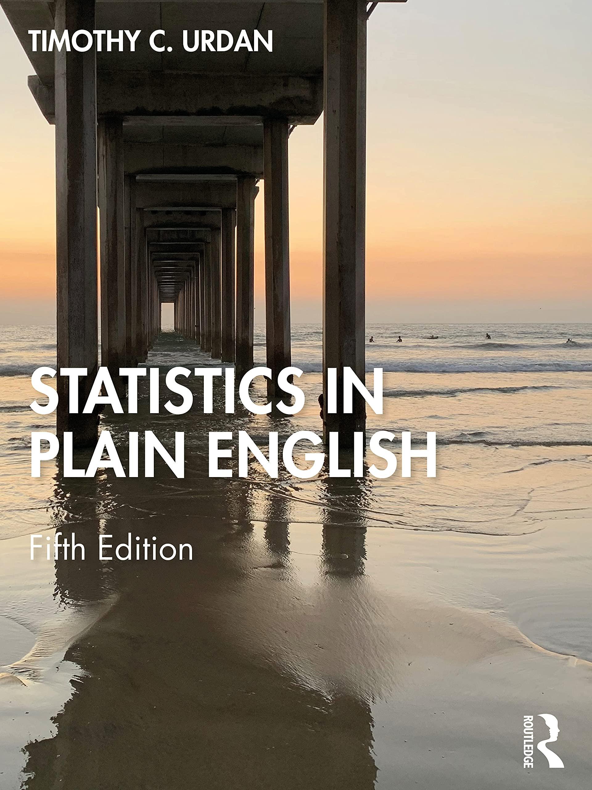 statistics in plain english 5th edition timothy c. urdan 0367342839, 978-0367342838