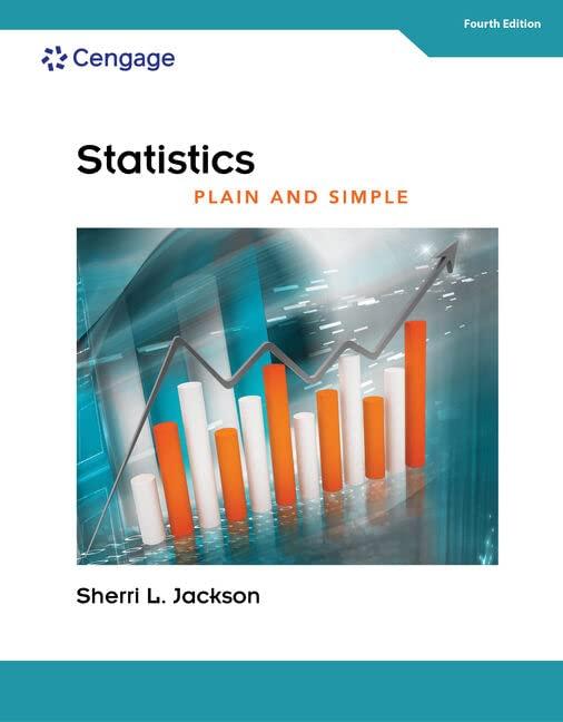 statistics plain and simple 4th edition sherri l. jackson 1305638905, 9781305638907