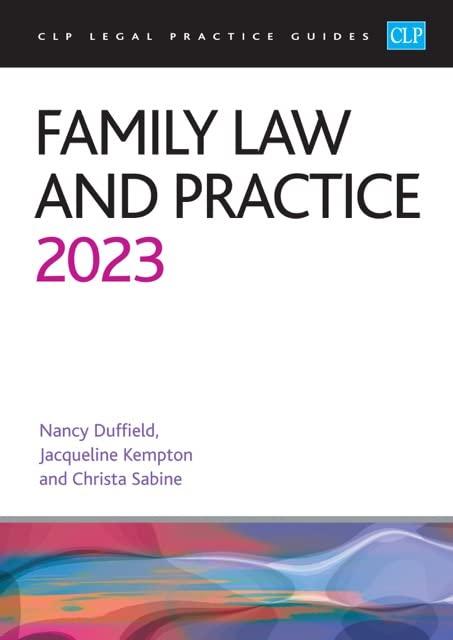 family law and practice 2023 1st edition sabine, kempton, duffield 1915469244, 978-1915469243