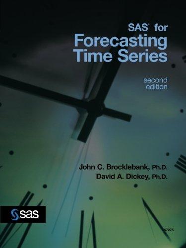 sas for forecasting time series 2nd edition john c. brocklebank, david a. dickey 1590471822, 9781590471821