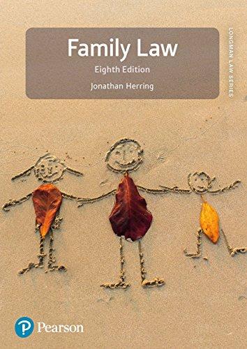 family law 8th edition jonathan herring 1292155248, 978-1292155241