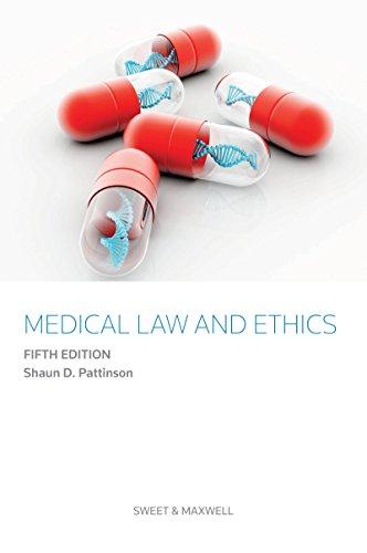medical law and ethics 5th edition shaun d. pattinson 041406027x, 978-0414060272