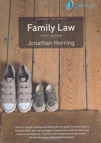 family law 5th edition jonathan herring 1408255529, 978-1408255520