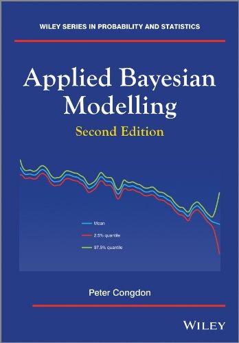 applied bayesian modelling 2nd edition peter congdon 1119951518, 9781119951513