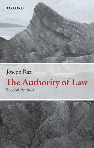 the authority of law 2nd edition joseph raz 0199573573, 978-0199573578