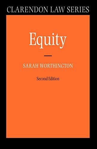equity 2nd edition sarah worthington 0199290504, 978-0199290505