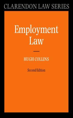 employment law 2nd edition hugh collins 0199566550, 978-0199566556