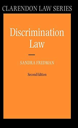 discrimination law 2nd edition sandra fredman 0199584435, 978-0199584437