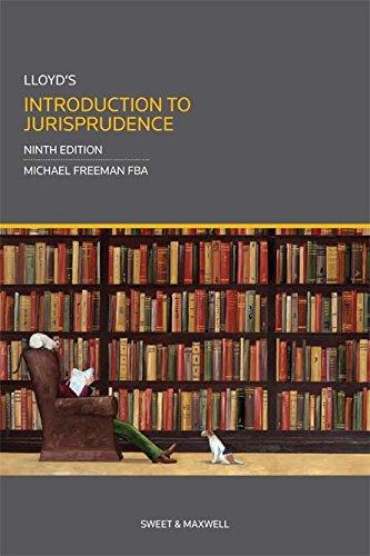lloyds introduction to jurisprudence 9th edition michael freeman 0414026721, 978-0414026728