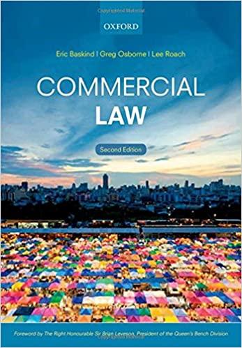 commercial law 2nd edition eric baskind, greg osborne, lee roach 0198729359, 978-0198729358